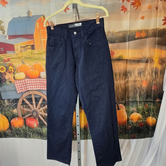 Carhartt Navy Blue Sturdy Pants - Picture 1 of 8